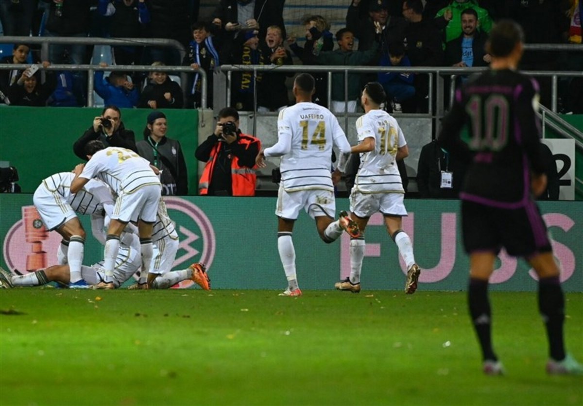 وداع زودهنگام بایرن مونیخ با جام حذفی آلمان با شکست برابر حریف دسته سومی