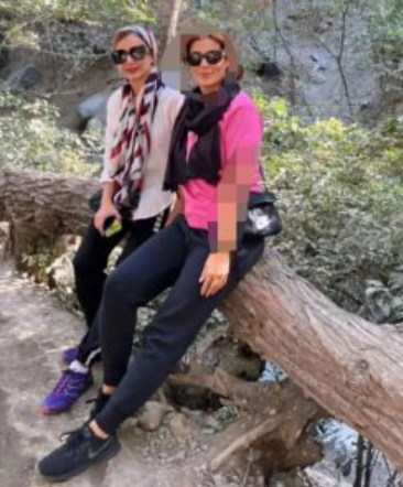 طبیعت گردی شبنم قلی خانی دیدنی شد طبیعت گردی شبنم قلی خانی دیدنی شد