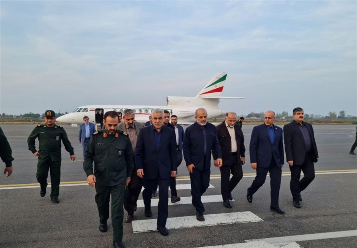 وزیر کشور برای بررسی حادثه لنگرود وارد گیلان شد