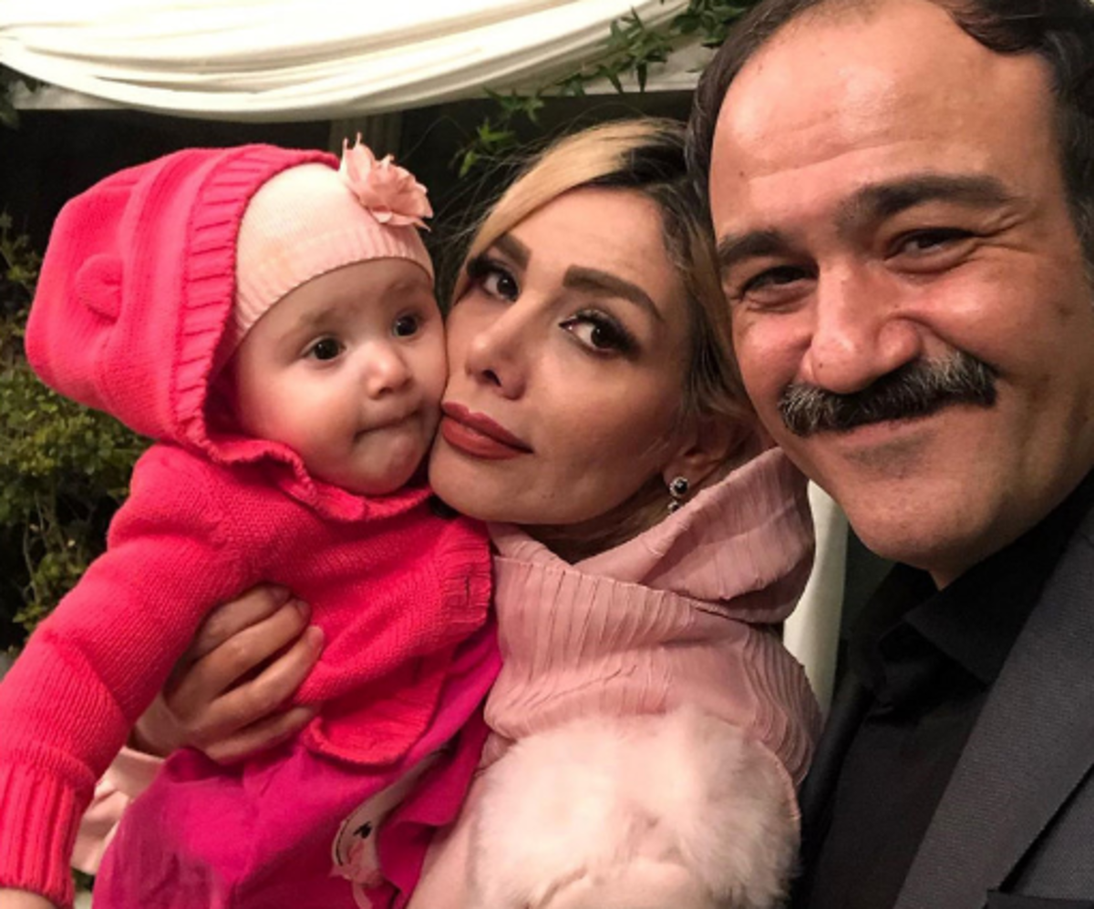 سلفی مهران غفوری و دختر زیبایش! /ذوق زدگی مهران غفوریان را ببینید!