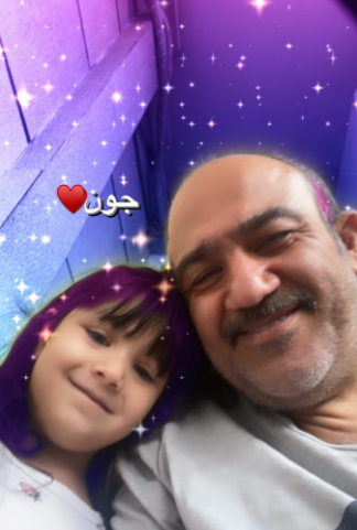 استوری عاشقانه‌ی مهران غفوریان و دخترش هانا