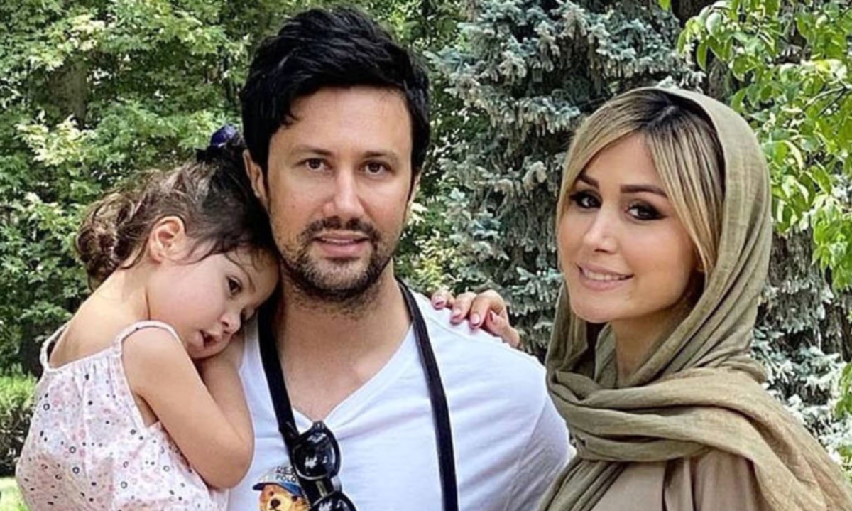 عکس منتشر شده از بارداری سوم همسر آقای بازیگر! /ظاهرا خیلی بچه دوست دارند!