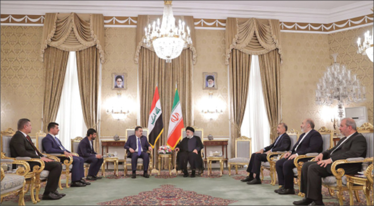 السودانی حامل پیام آمریکا به ایران بود؟