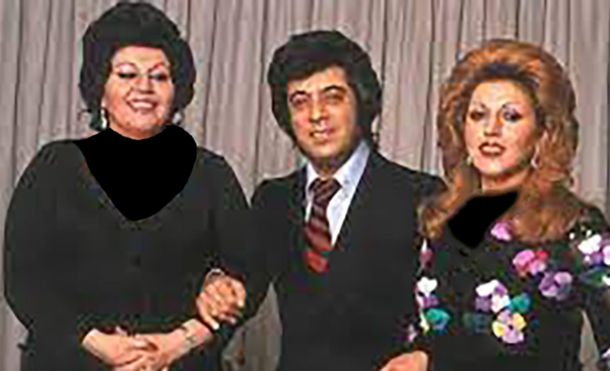 کار شوکه کننده مهستی و هایده در مراسم خاک سپاری اکبر گلپا/عکس