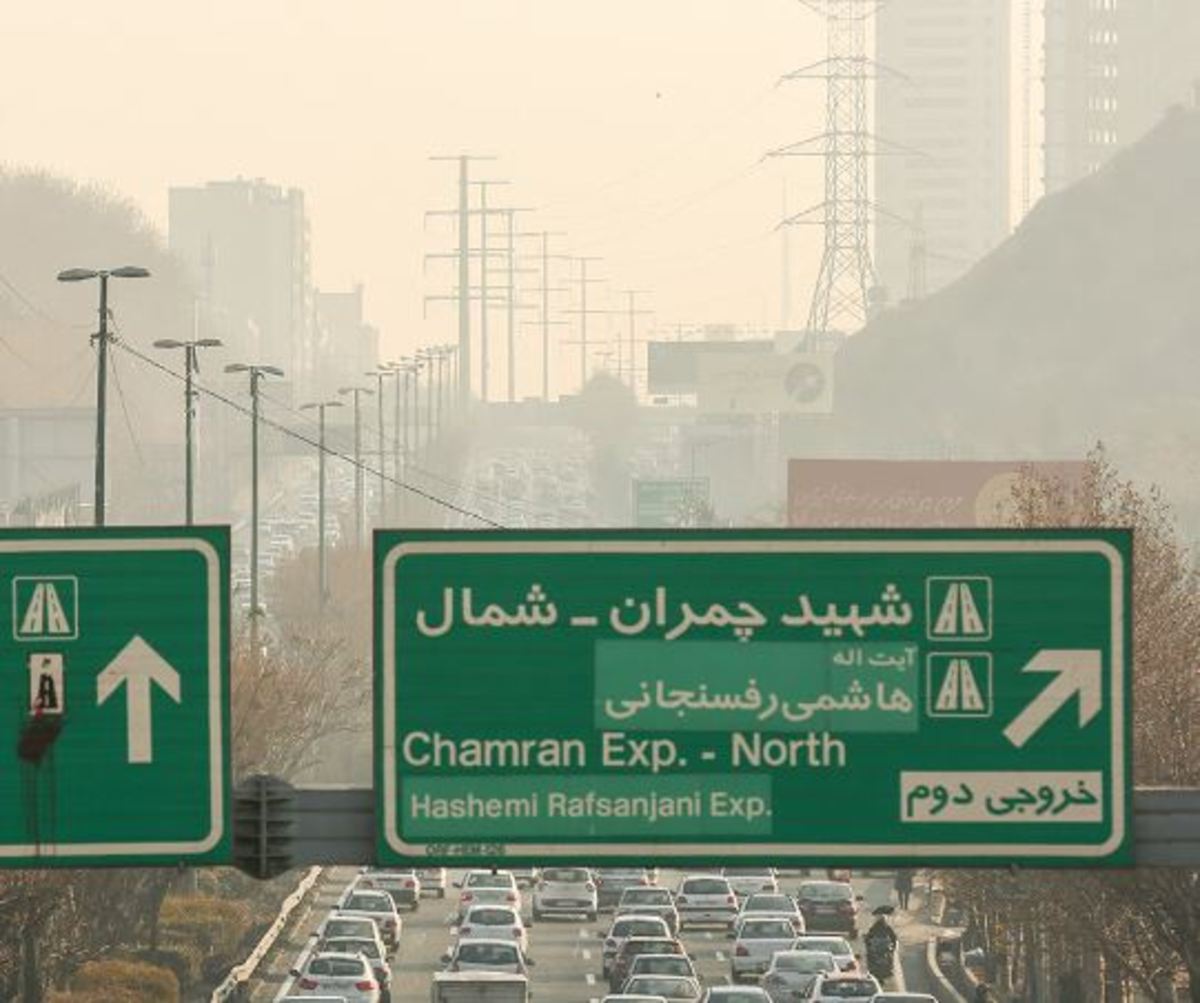 گروه‌های حساس وارد فضای باز شهر تهران نشوند