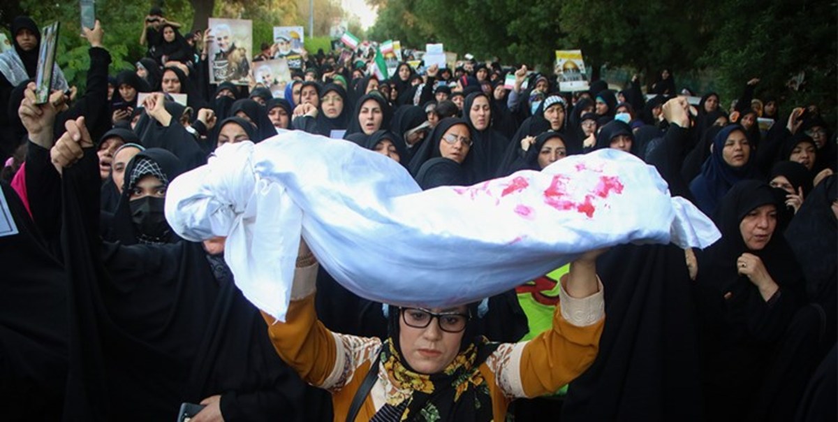 تجمع مردم اهواز در حمایت از ملت فلسطین برگزار می‌شود