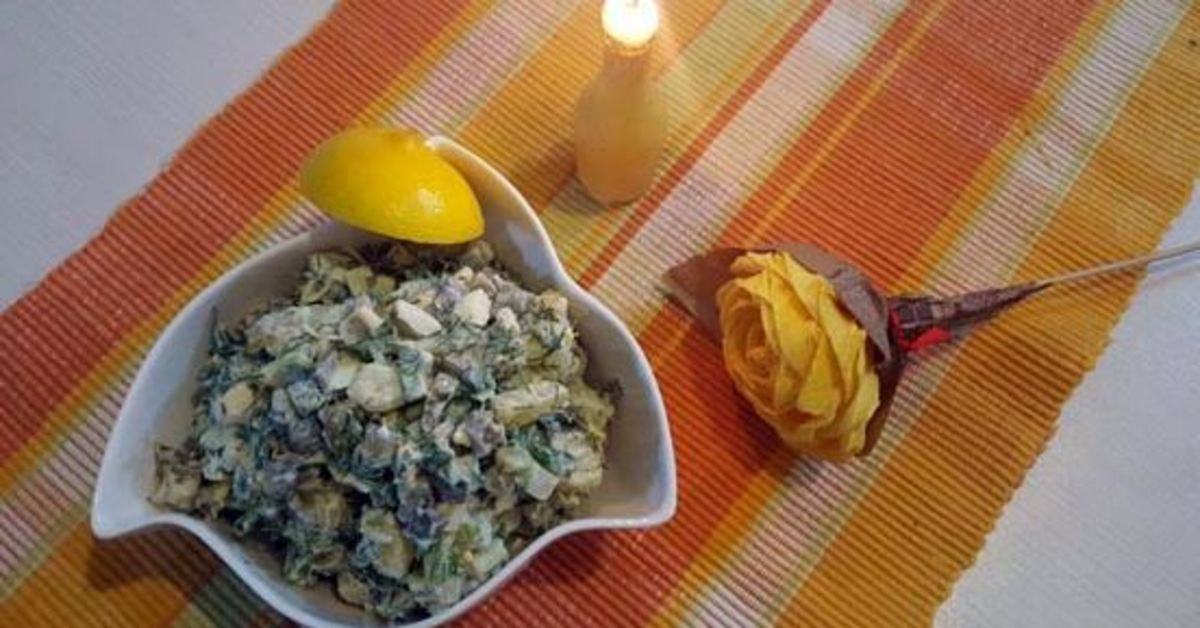 سالاد شوید ایده‌ای شیک و بی نظیر برای مهمانی‌ها