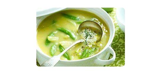 دستور پخت سوپ خوشرنگ و متفاوت نخود فرنگی مخصوص فصل پاییز