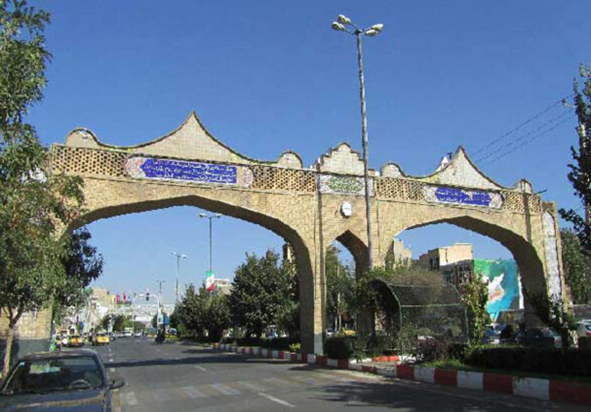 ورودی شهر ابهر متحول می‌شود