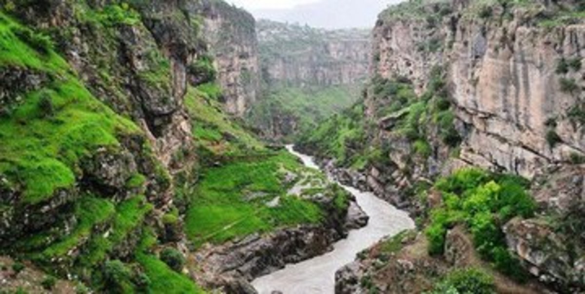 عکس/ دره زیبا و رویایی که همه را حیرت زده کرد