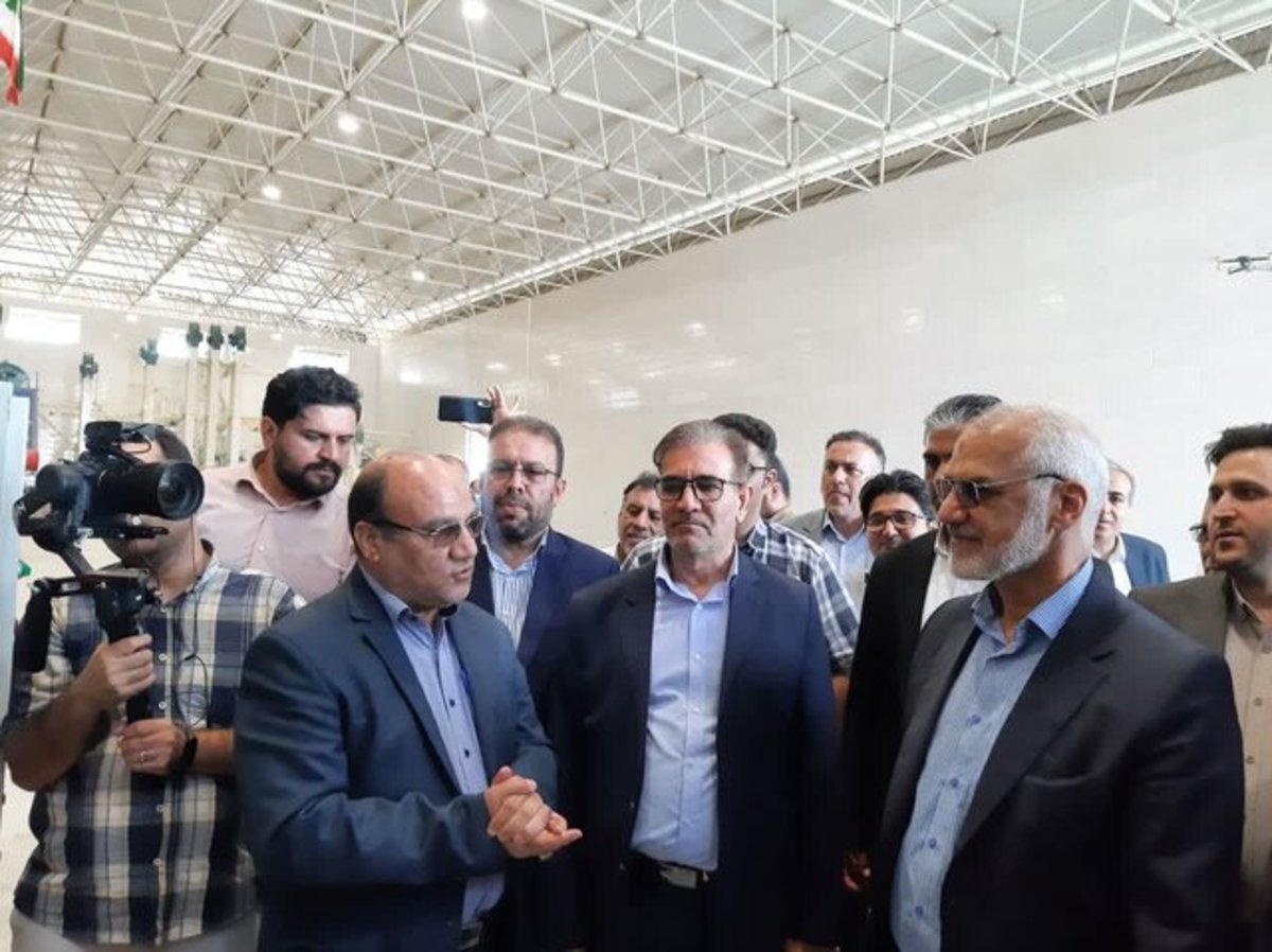 بهره‌برداری از کارخانه شالی‌کوبی اندیمشک با حضور استاندار