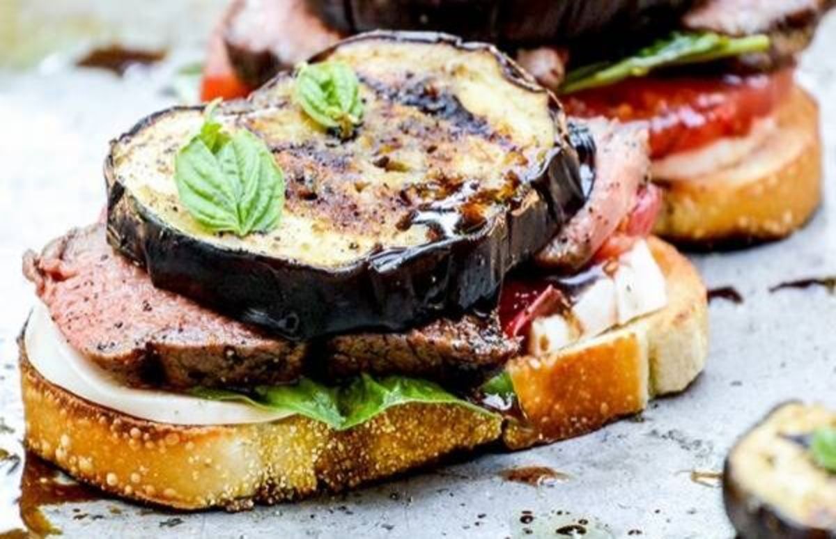 طرز آماده سازی ساندویچ بادمجان، ساده و لذیذ