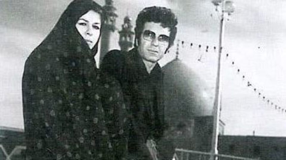 عکسی رو شده از داریوش مهرجویی و زن اولش در قبل انقلاب+ عکس