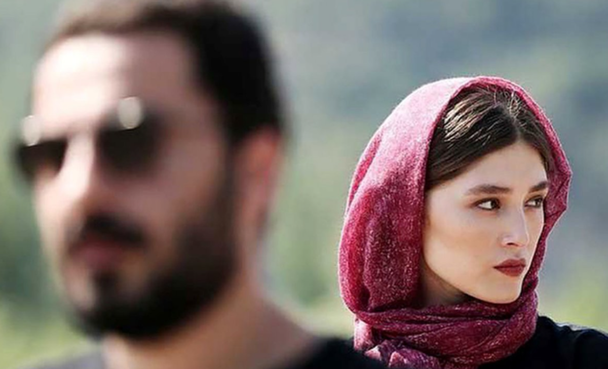 گریم جدید همسر نوید محمدزاده را دیده اید؟ /با این سر و وضع فیلم بازی می‌کند؟