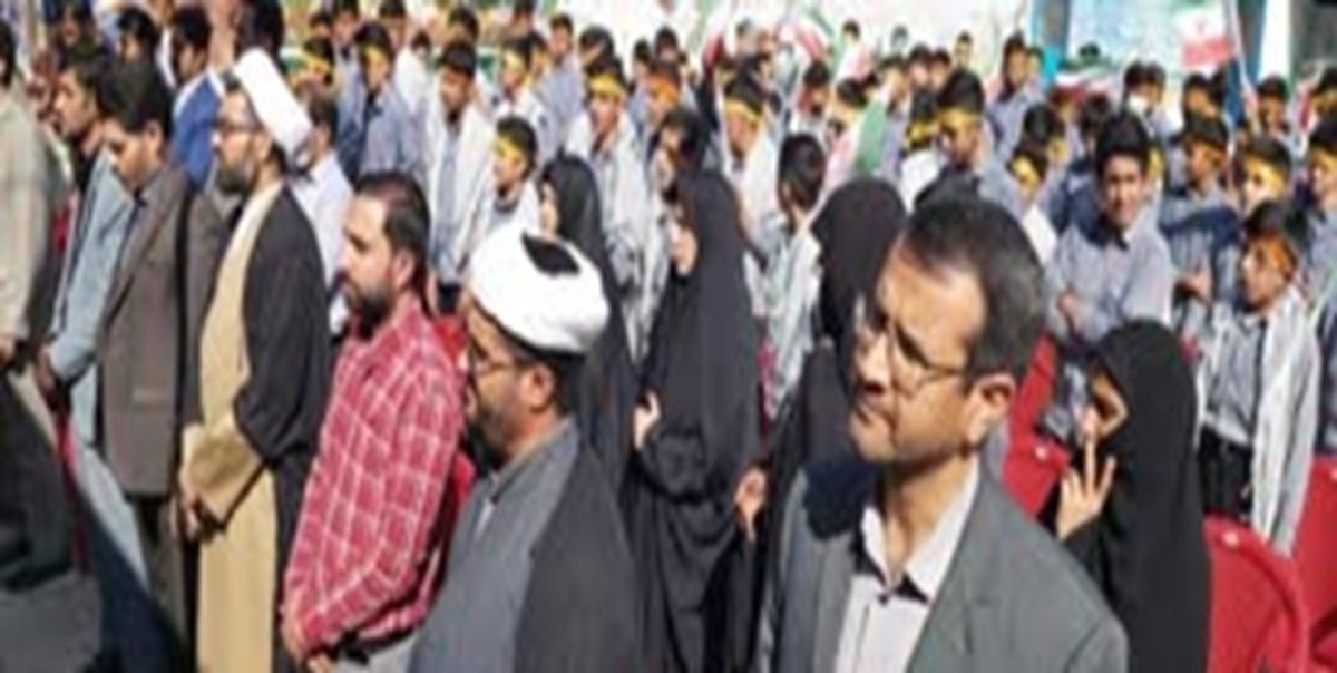 برگزاری همایش سراسری چفیه‌های بهشتی در مدارس انار
