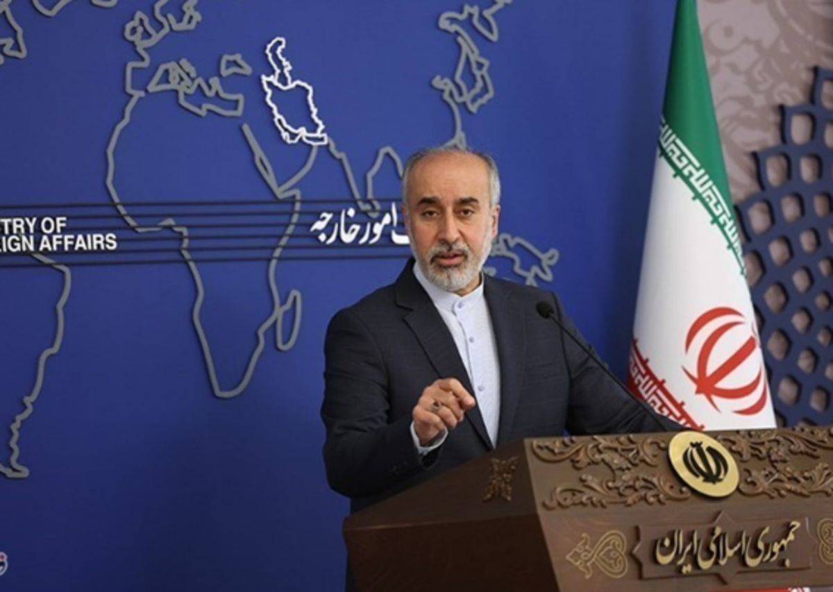 کنعانی: موضوع در دستوکار ایران و قطر گذاشتن نقطه پایان برای حملات رژیم جنایتکار صهیونیستی است