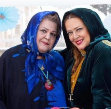 قاب عکس دوستانه مادر دختری از بهاره رهنما و مادرش قاب عکس دوستانه مادر دختری از بهاره رهنما و مادرش