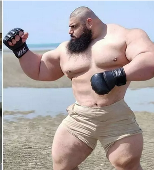 یک عکس فتوشاپی دیگر از سجاد غریبی در حال مبارزه