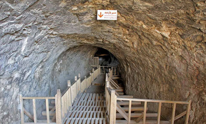این غار دراندشت در کرستان بزرگ‌ترین غار ایران است