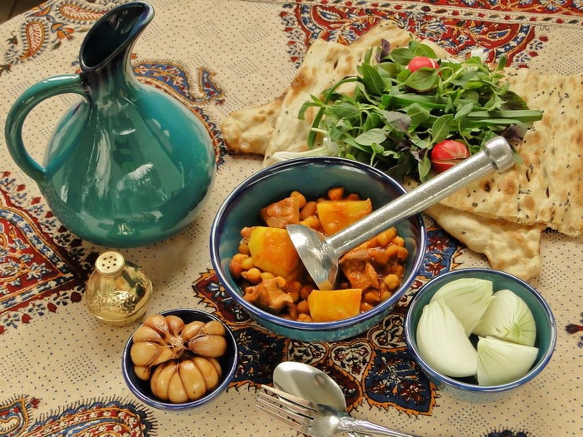 طرز تهیه دیزی سنگی به سبک سفره خونه‌ها