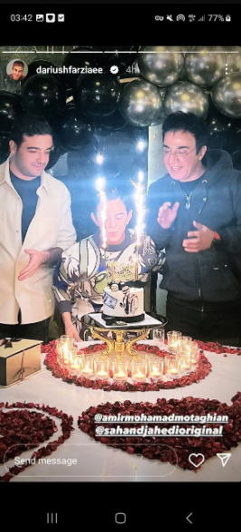 جشن تولد آقای مجری با حضور چهره‌های معروف رونق گرفت+عکس