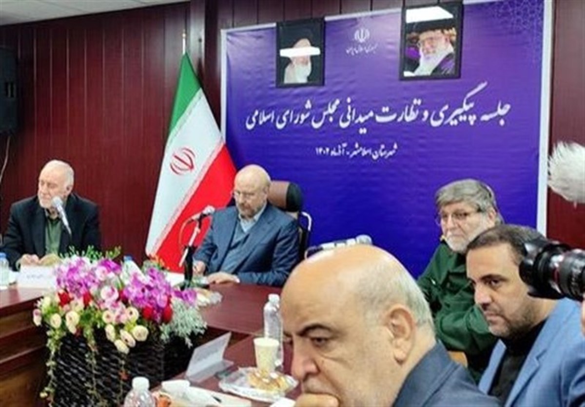 نظارت میدانی رئیس مجلس از پروژه کمربندی شمالی اسلامشهر