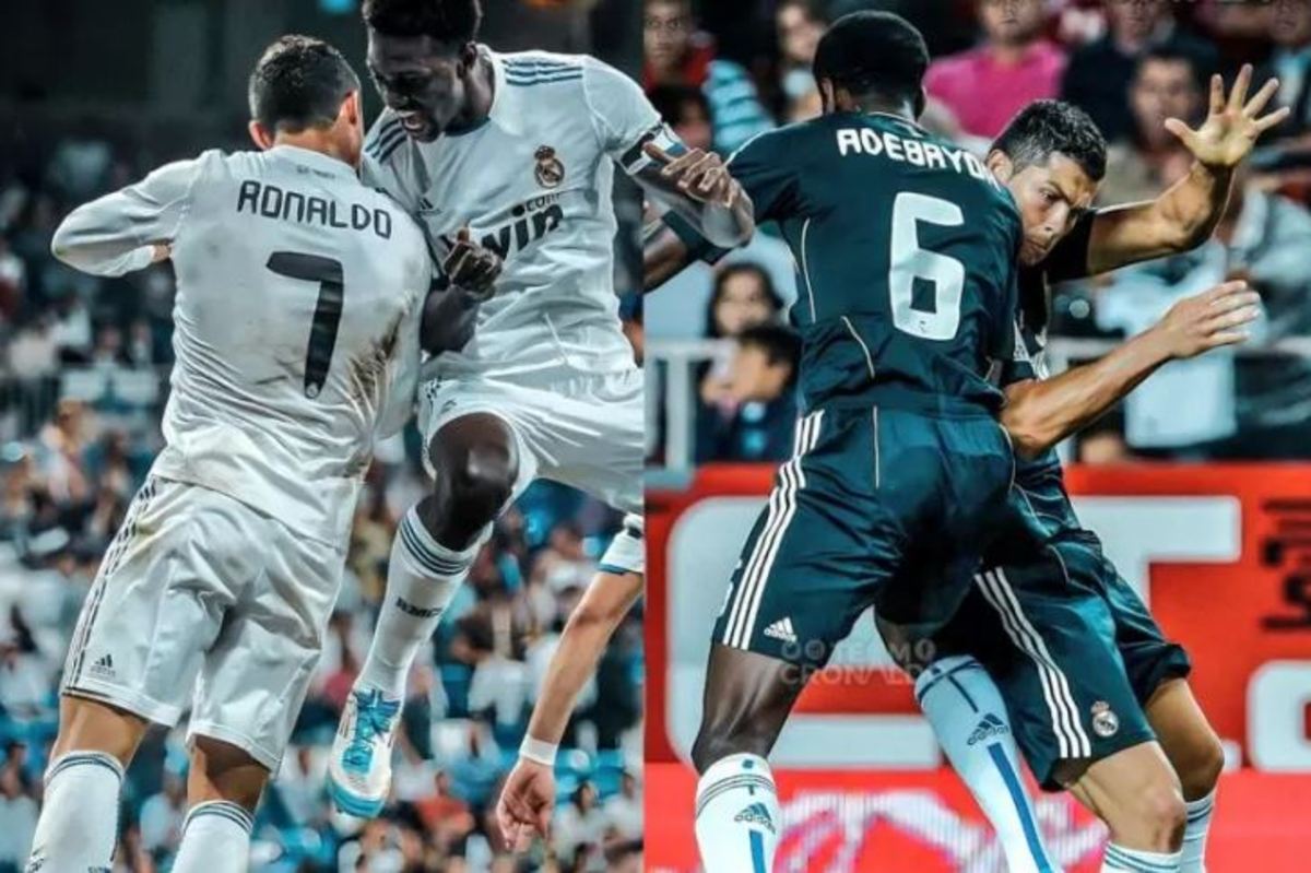 آدبایور و CR7 پس از گلزنی این‌گونه خوشحالی می‌کردند + عکس