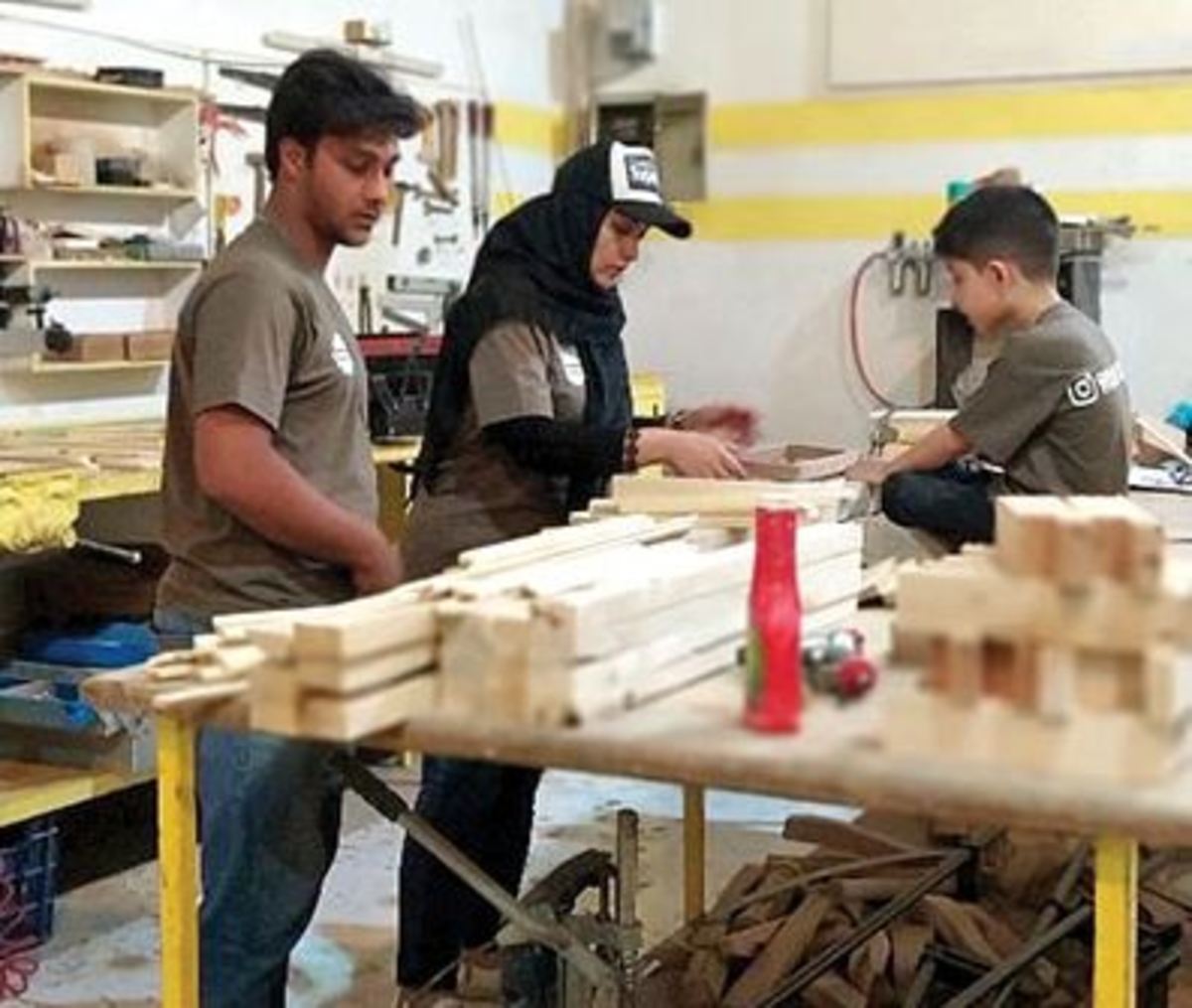 کارگاه نجاری ۶ نفره خانوادگی