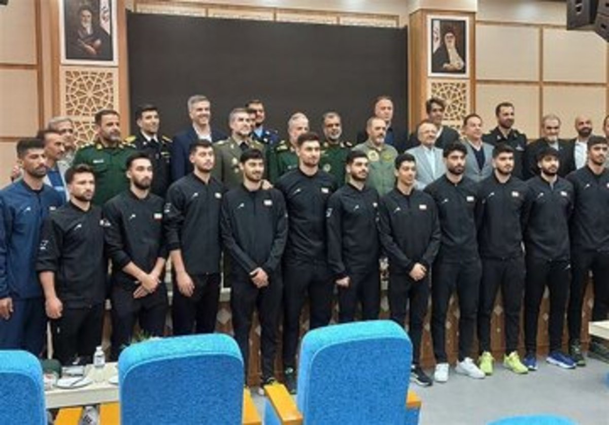 تیم والیبال جوانان ایران بخاطر کسب مدال طلا از سربازی معاف شدند