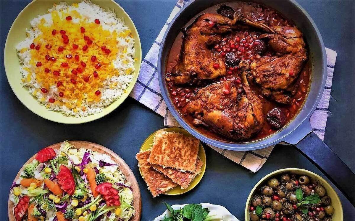 شب یلدا رو با این مرغ ناردون به یاد ماندنی کن