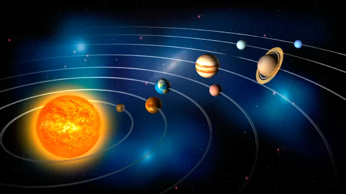 محاسبه تعداد گردش‌های سیارات منظومه سمشی به دور خورشید در ۴.۶ میلیارد سال گذشته