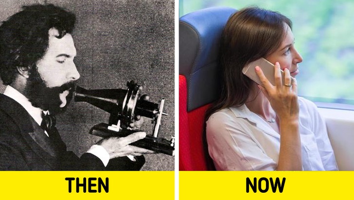 مقایسه ۱۰ اختراع در گذشته و اکنون