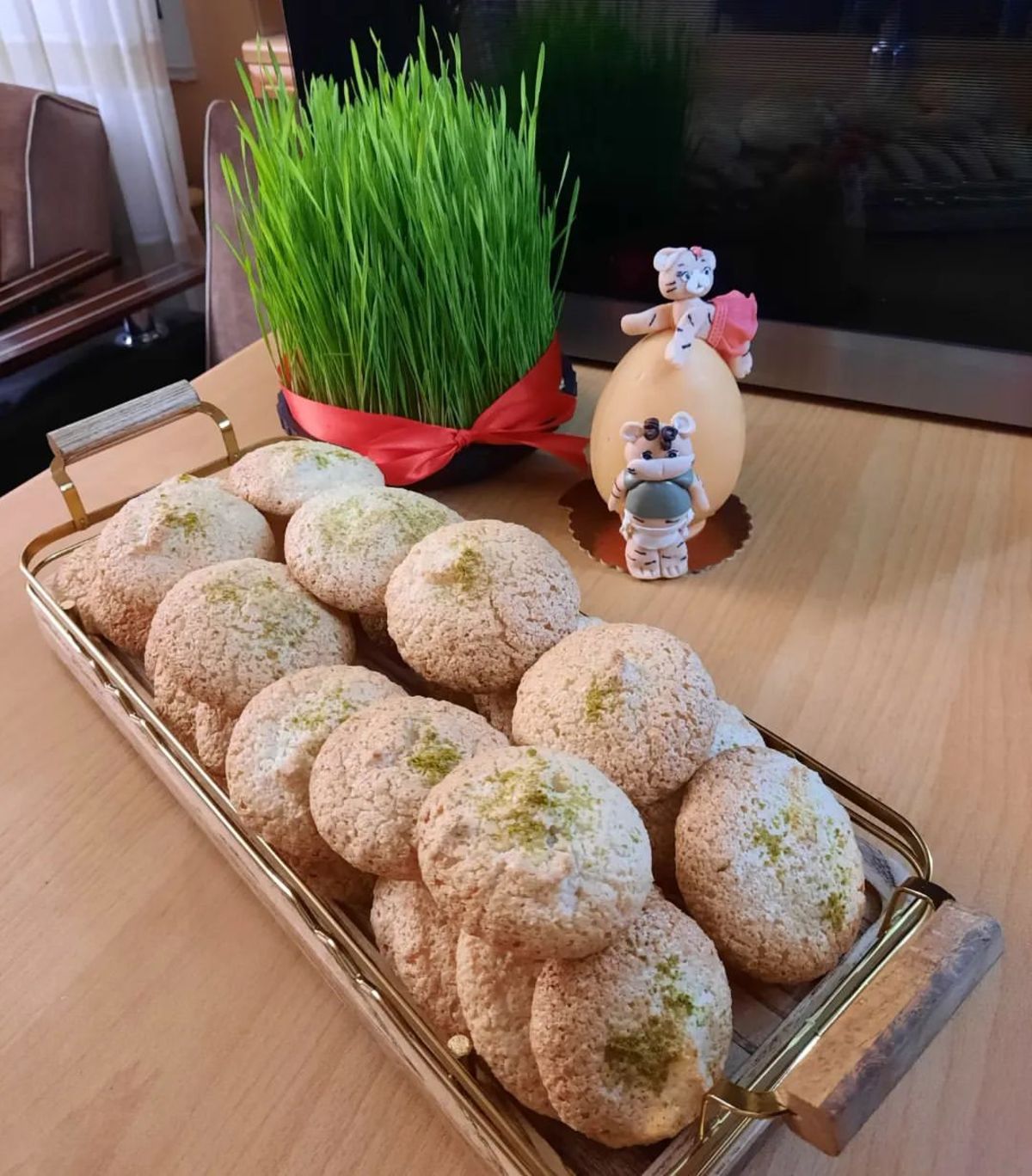 رسپی شیرینی خوش طعم و بی نظیر قرابیه نارگیلی