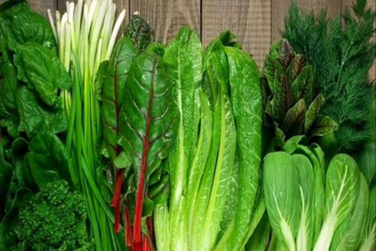 کاهش خطر ابتلا به سرطان روده با مصرف سبزیجات برگدار