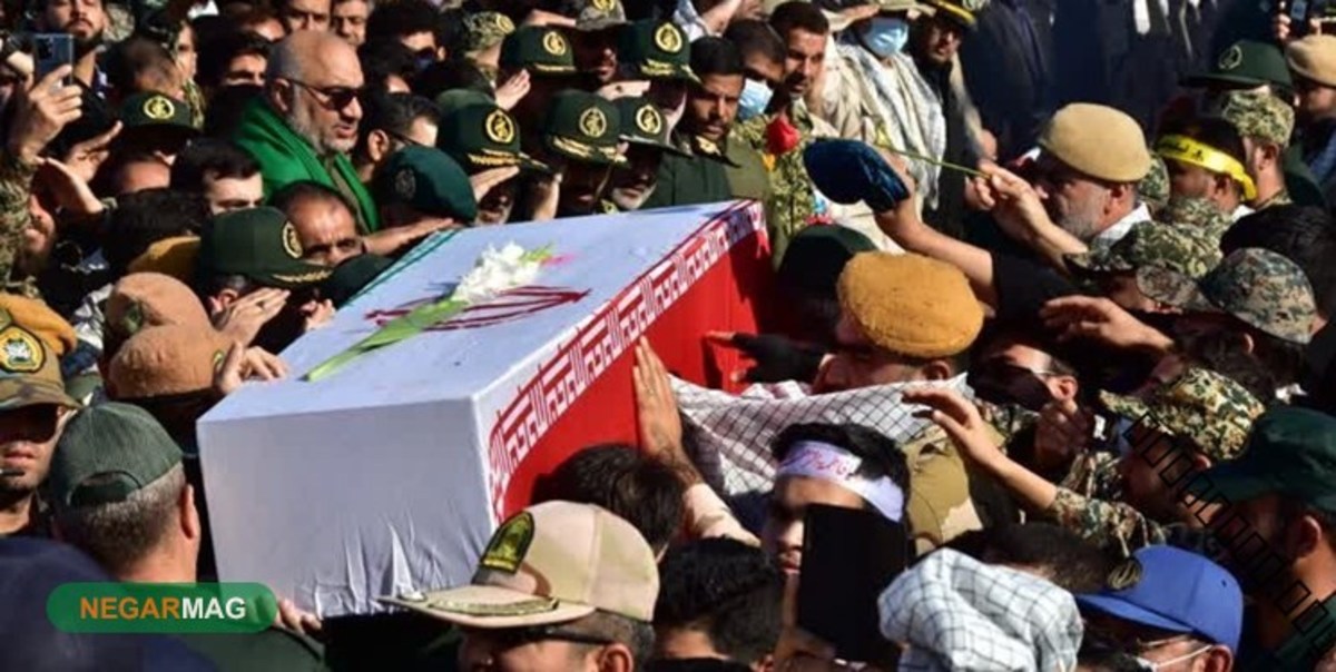 پیکر پاک یک لاله بی‌نشان در آبادان آرام می‌گیرد