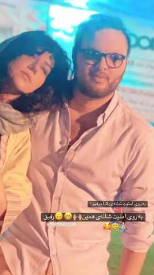 زن اول شهاب حسینی شانه امن خود را پیدا کرد