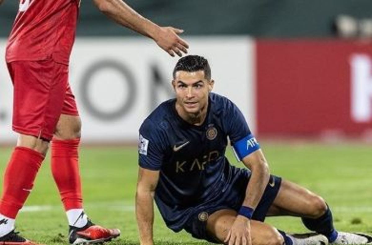 مصدومیت رونالدو در آستانه بازی با پرسپولیس