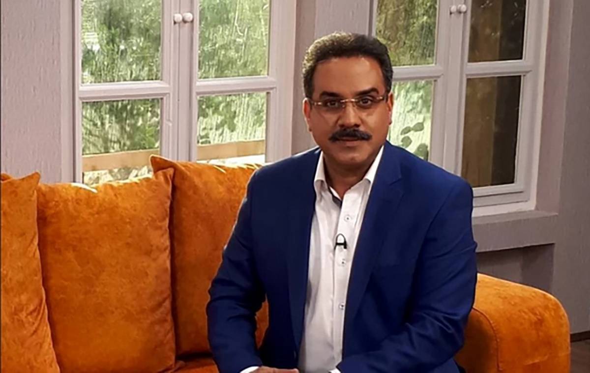صبحانه ساده آقای مجری در خانه اش