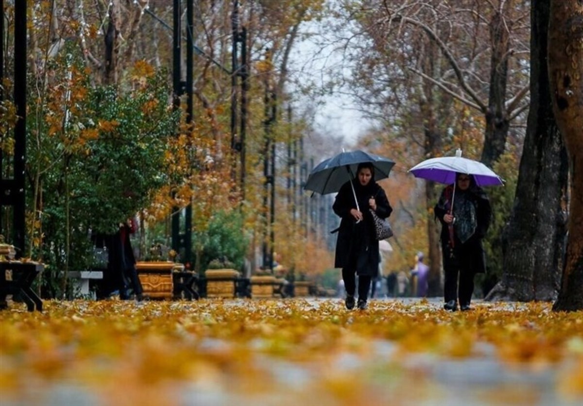 بارش‌های پراکنده در زنجان/ هوای استان سردتر می‌شود