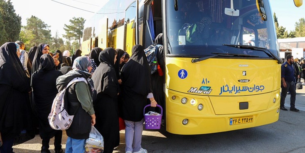 اعزام ۳۰۰ دانش‌آموز دختر سمنانی به اردوی راهیان نور