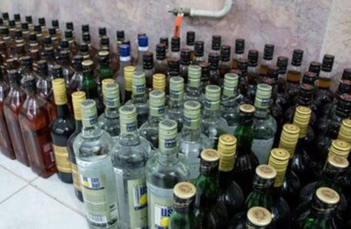 کارگاه تولید مشروبات الکلی در اندیمشک شناسایی شد
