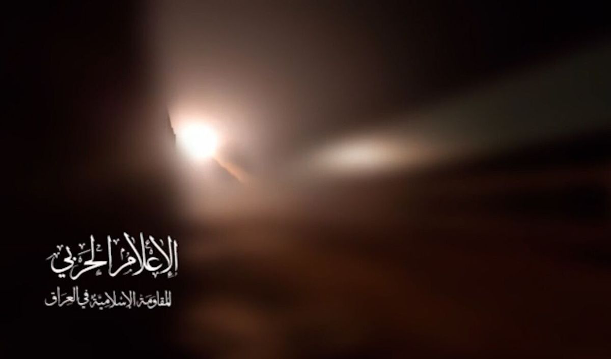 حمله پهپادی مقاومت اسلامی عراق به فلسطین اشغالی