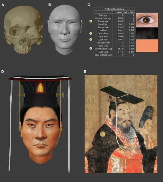 محققان چهره امپراتور چینی «وو» را زنده کردند