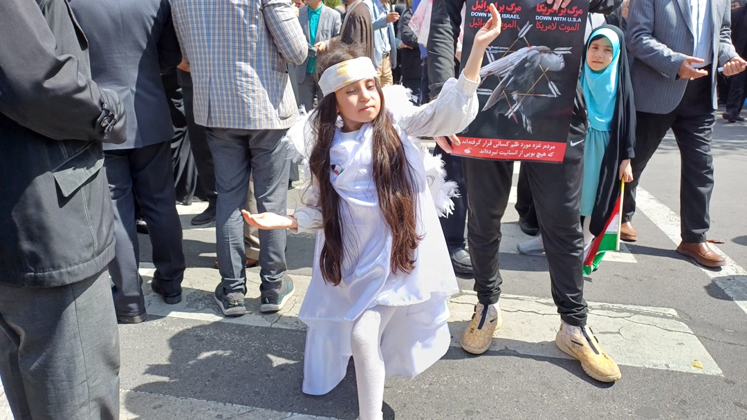 فرشته تبریزی چطور با کودکان غزه همدلی کرد