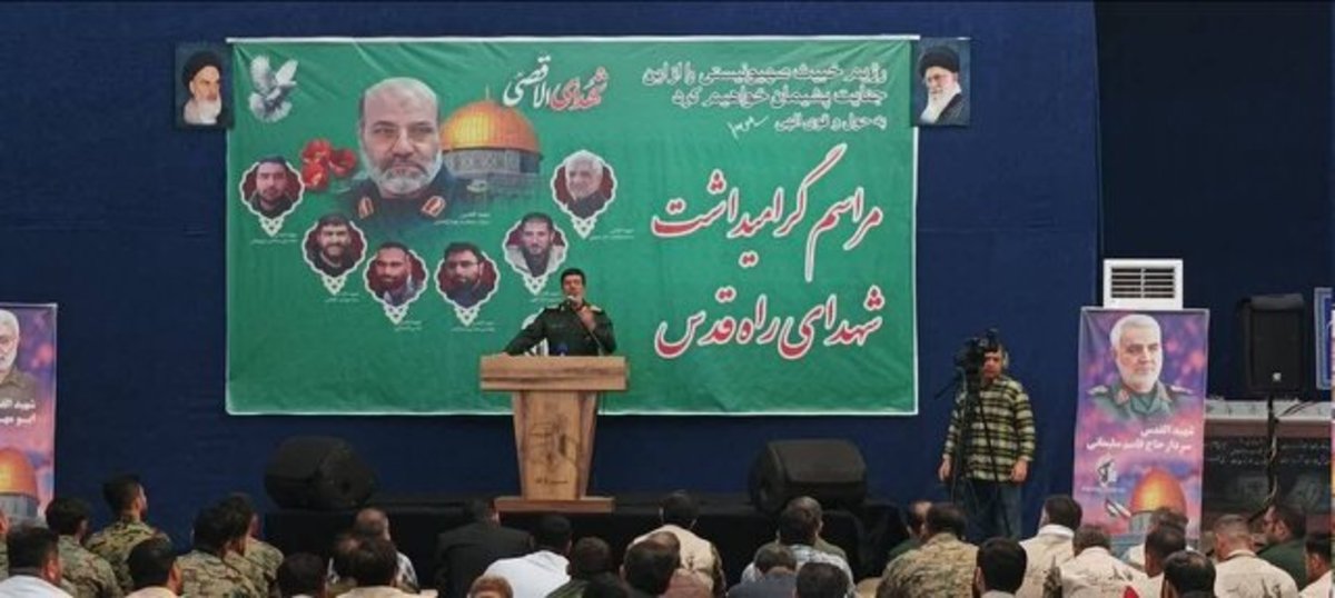 سردار فدوی: صهیونیست‌ها حتما از بین خواهند رفت