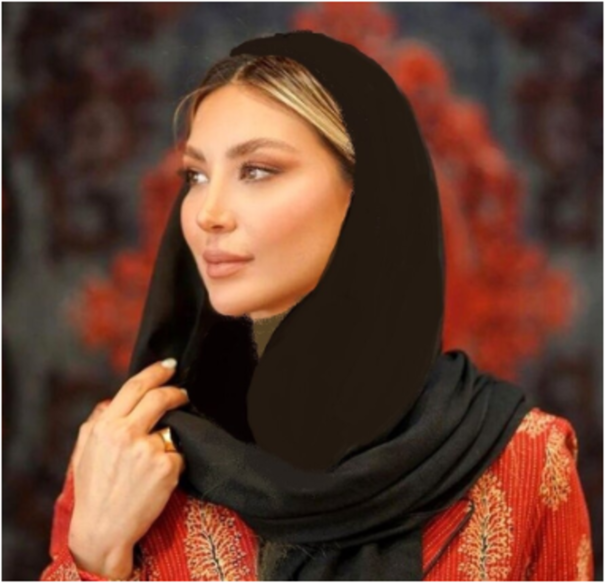 سفره هفت سین پر زرق و برق شاهانه مینا مختاری و بهرام رادان را دیده اید؟ /سلیقه اش چطور است؟