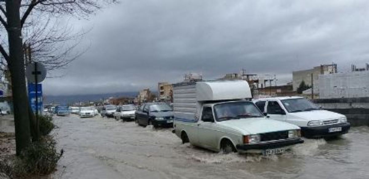 بارندگی شدید در کردستان/ بارش‌ها ۵درصد افزایش یافت