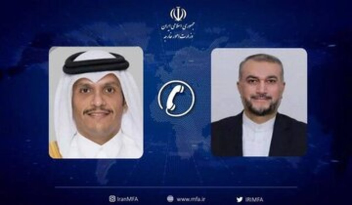 تبریک عید فطر بین وزیران خارجه ایران وقطر