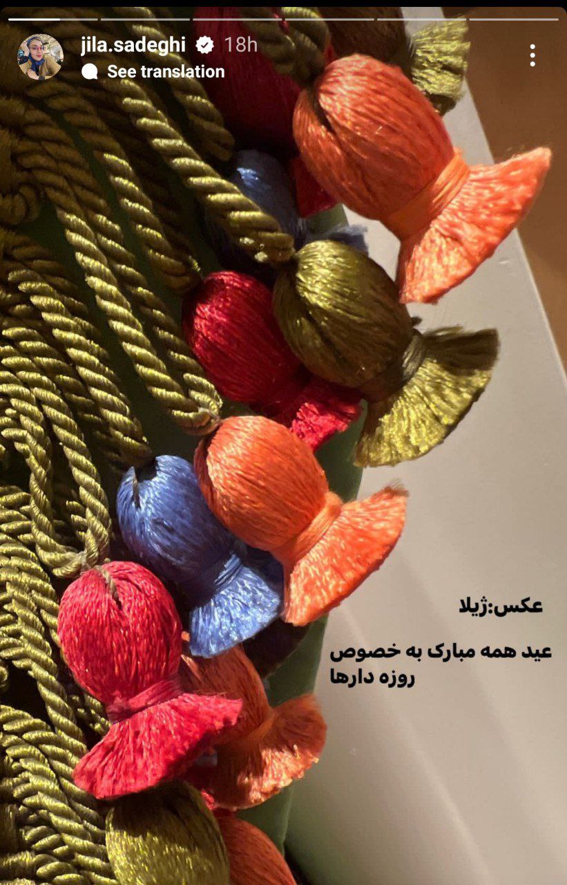 مجری محبوب و حرفه‌ای تلویزیون عید را متفاوت تبریک گفت