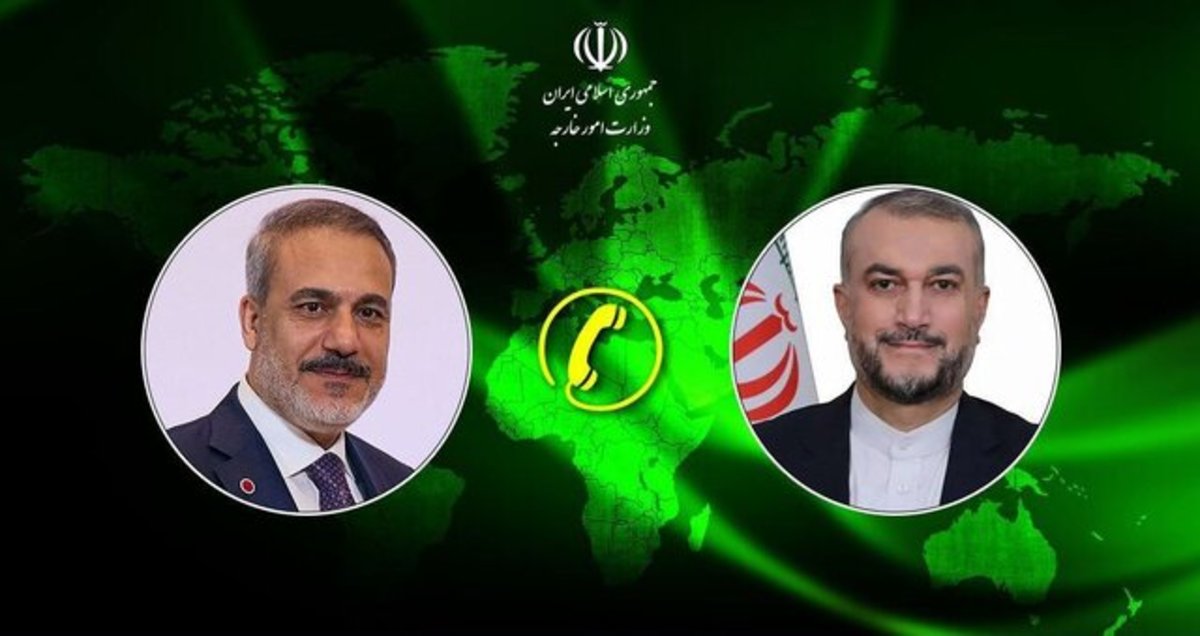 رایزنی وزیران خارجه ایران و ترکیه در مورد پیامد‌های حمله موشکی رژیم صهیونیستی به کنسولگری تهران